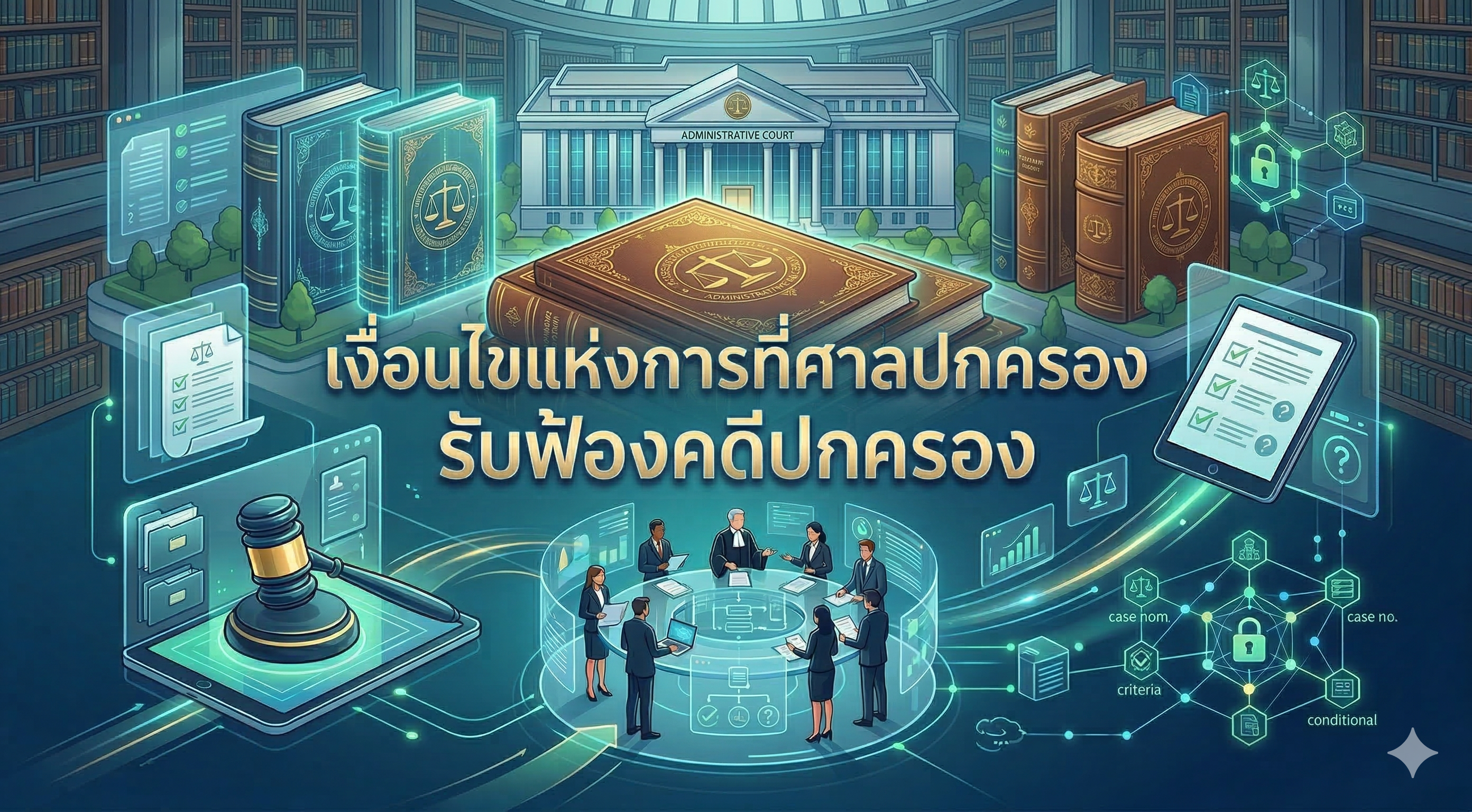 เงื่อนไขแห่งการที่ศาลปกครองรับฟ้องคดีปกครอง OAC284